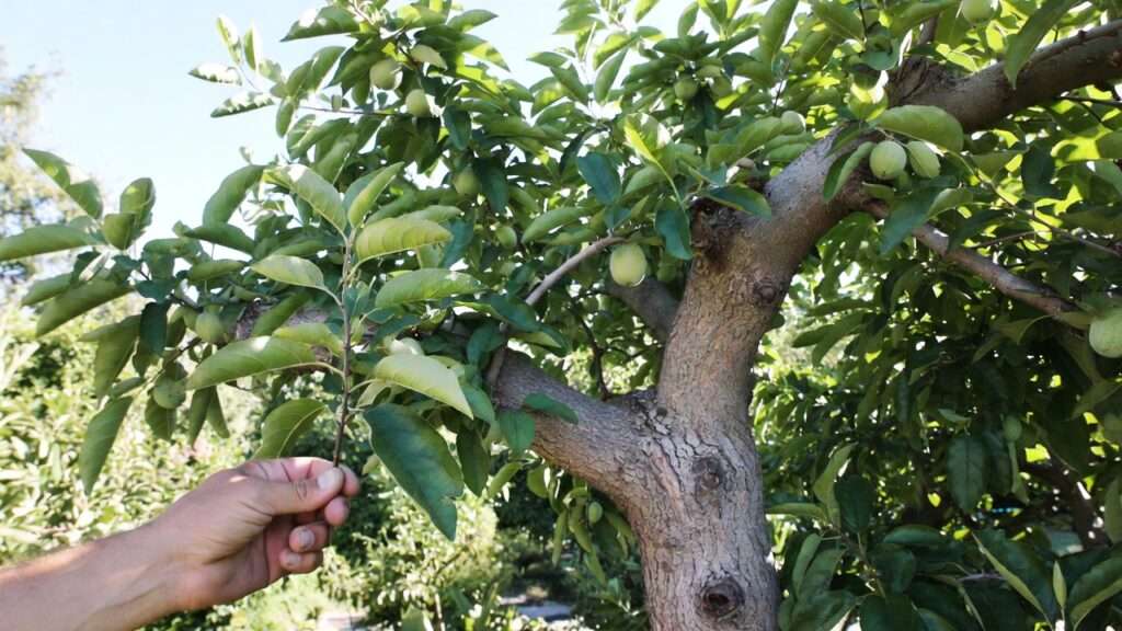 when to remove suckers from fruit trees
