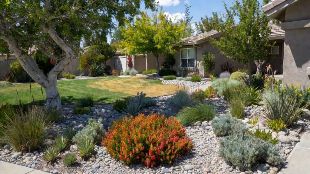 xeriscape front yard design ideas