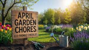 april garden chores overview