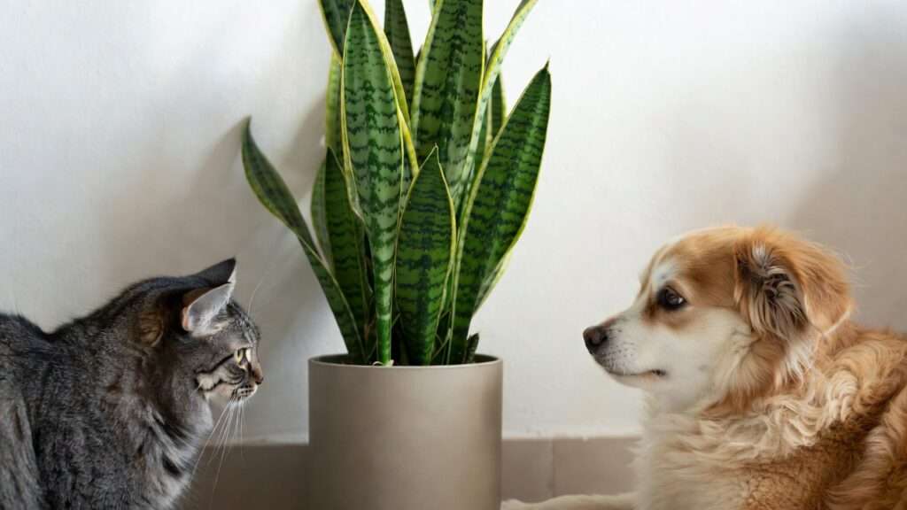 are snake plants safe for pets