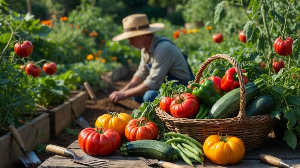 august garden harvest planning