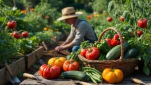 august garden harvest planning