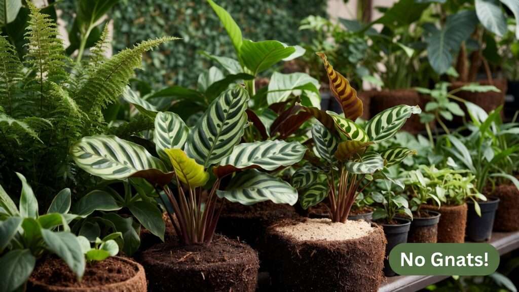 avoiding fungus gnats from constant moisture