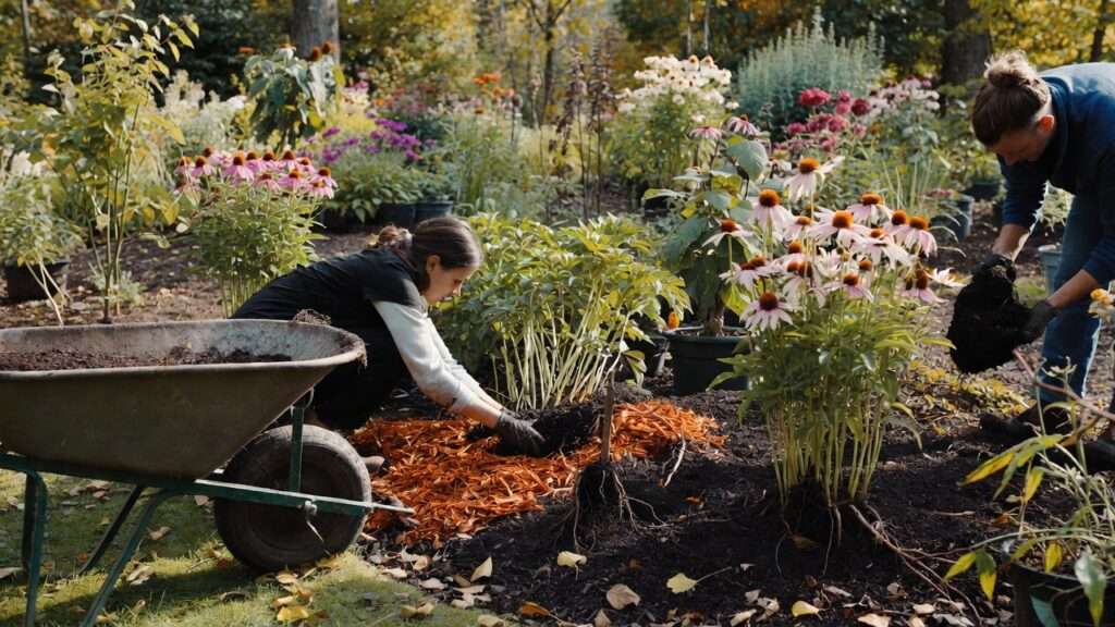 fall fertilizing schedule for perennials