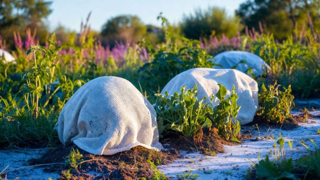 frost protection for delicate plants