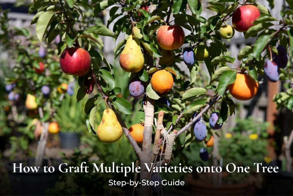 how to graft multiple varieties onto one tree