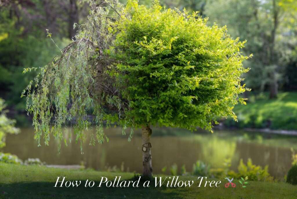 how to pollard a willow tree