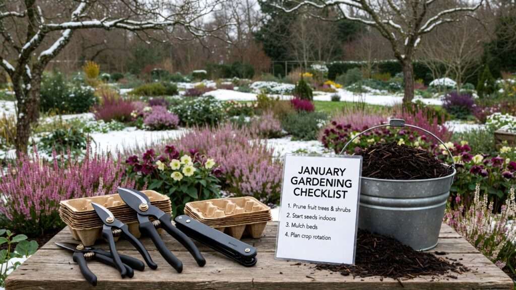 january gardening checklist