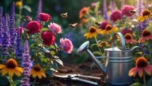 june flower bed maintenance schedule