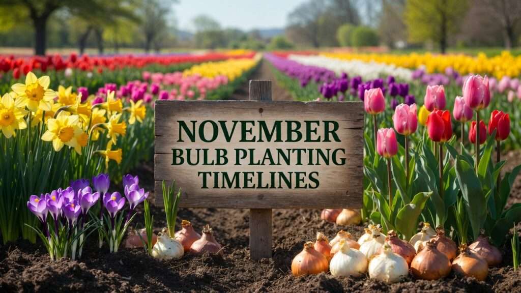 november bulb planting timelines