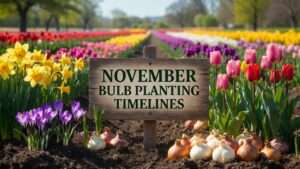 november bulb planting timelines