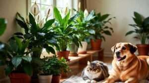pet-friendly alternatives to peace lilies