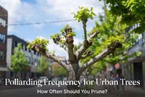 pollarding frequency for urban trees