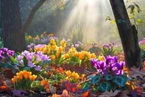 prepping fall-blooming bulbs in spring