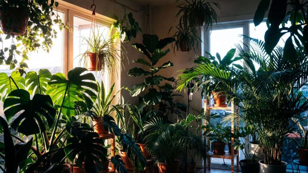 seasonal changes in sunlight indoors