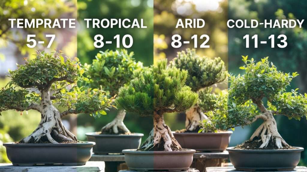 selecting bonsai species for your climate