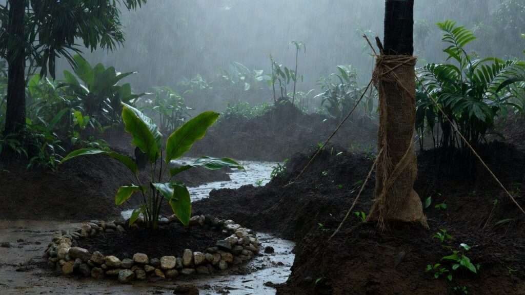 soil erosion control in rainy regions