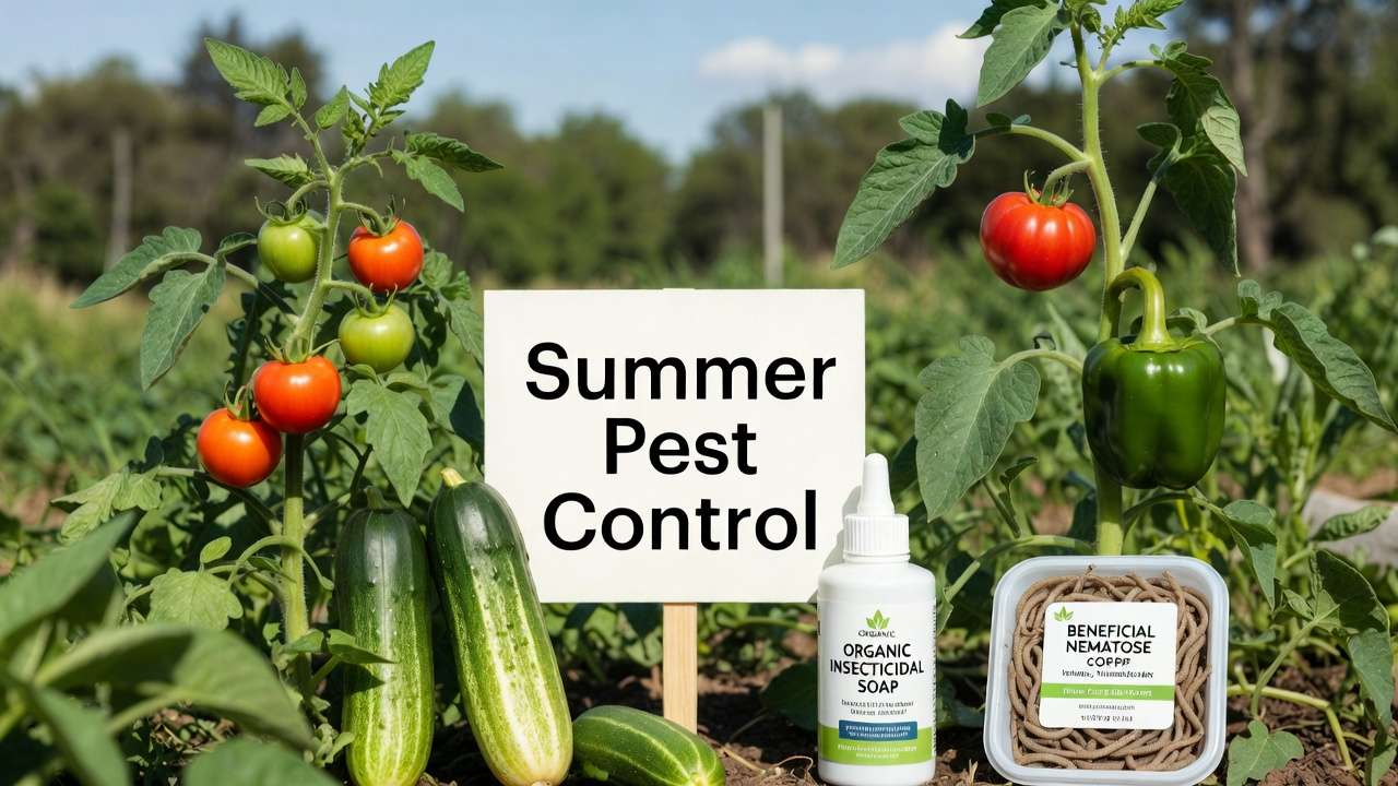 Vegetable Insect Control Summer Pest Control for Vegetable Gardens: Organic Tips