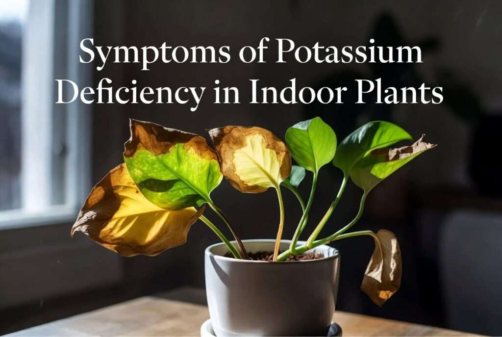 symptoms of potassium deficiency in indoor plants