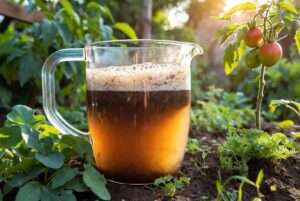using compost tea for nutrient boost
