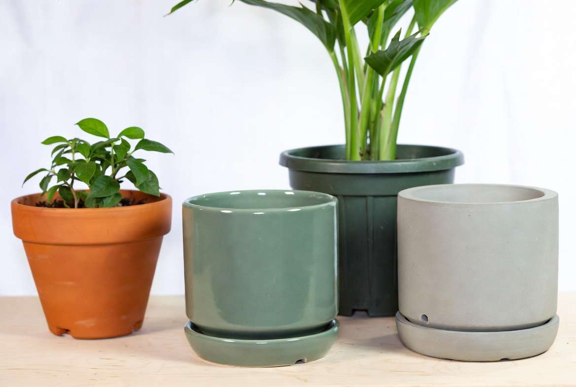 Types of Plant Pots with Drainage Hole