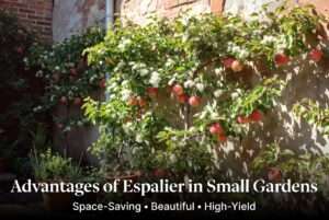 advantages of espalier in small gardens