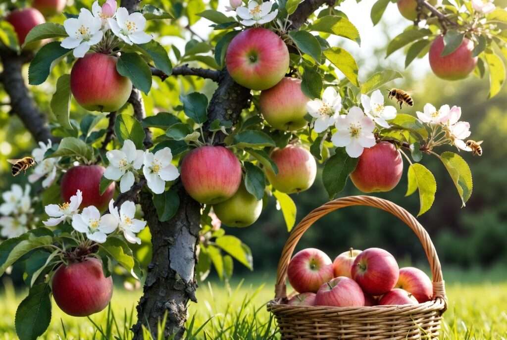 apple tree self pollinate