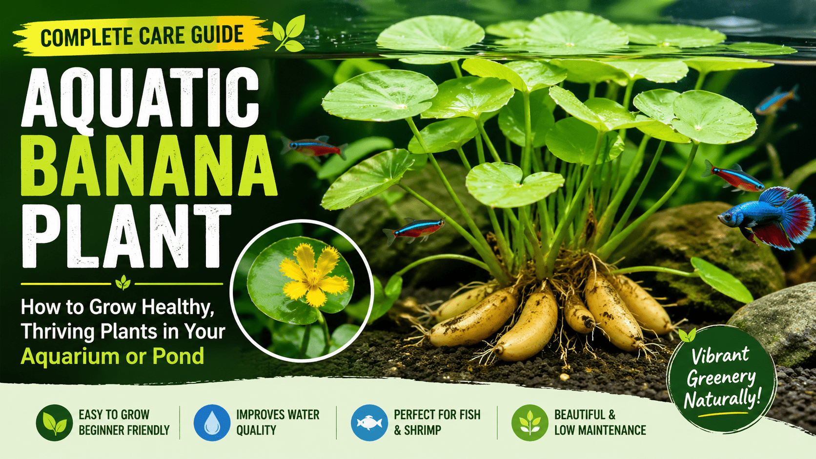 Photo inspiration: Aquatic Plant Care Reference: Aquatic Banana Plant Care Grow Healthy Plants