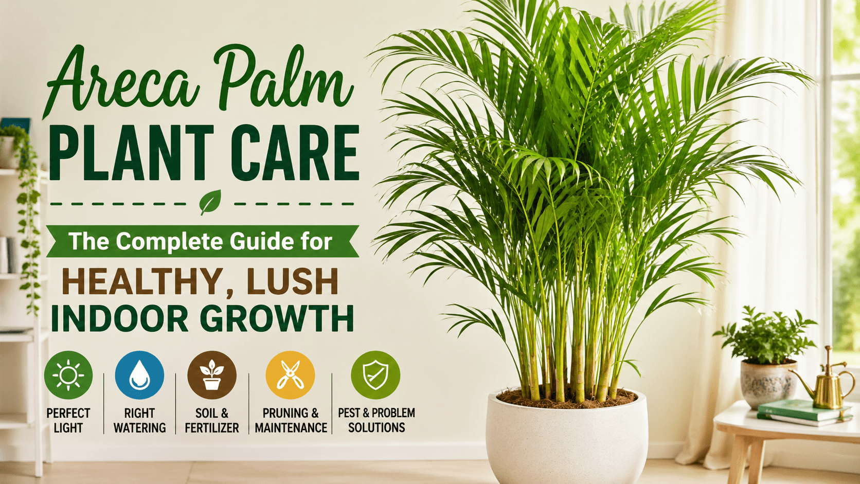 Areca Palm Plant Care: Easy Guide for Healthy Growth