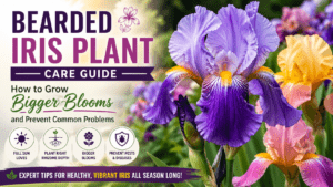 bearded iris plant