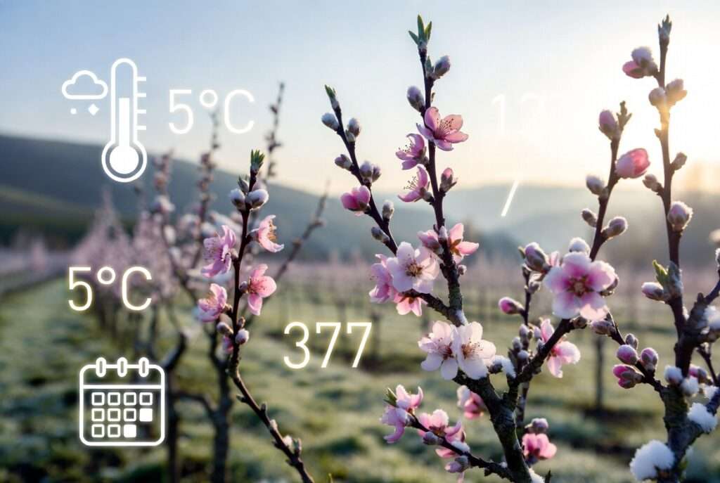 calculating chilling hours for orchard planning