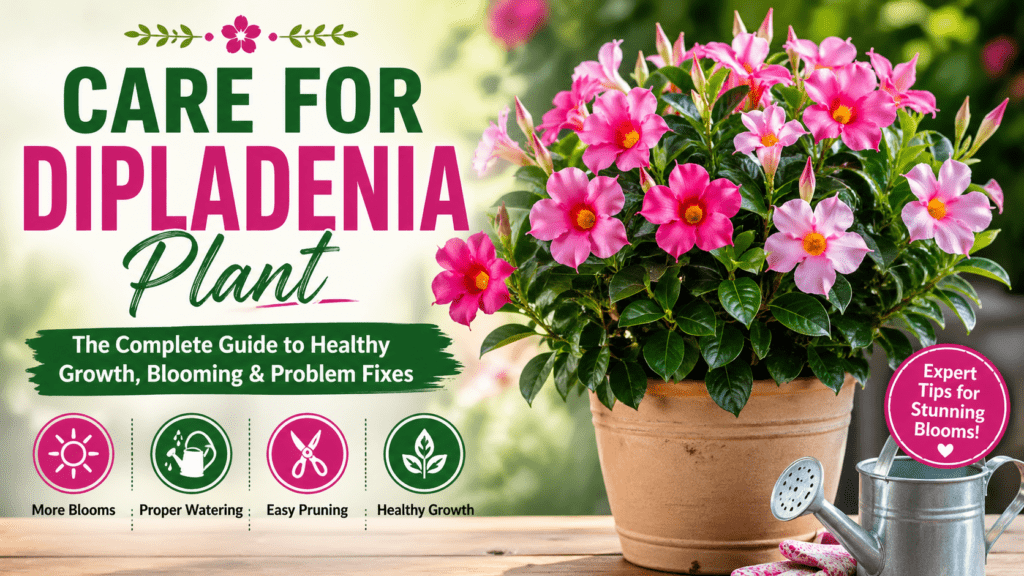 care for dipladenia plant