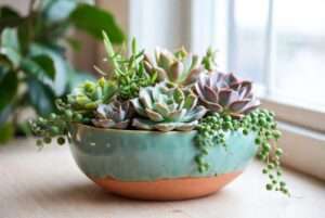 choosing decorative pots for succulents