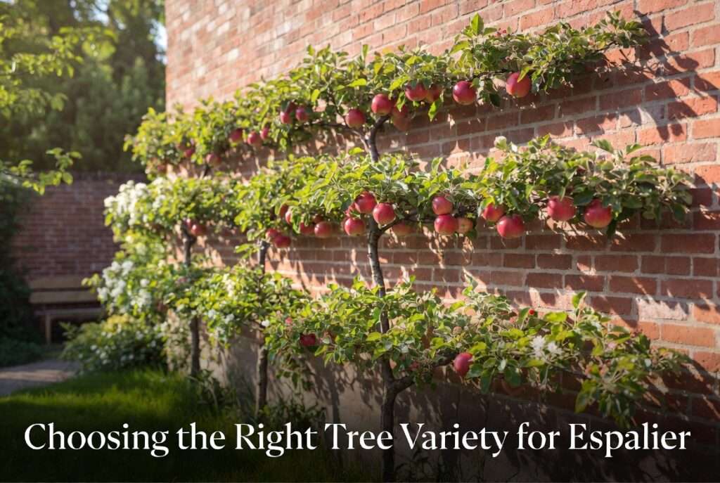 choosing the right tree variety for espalier