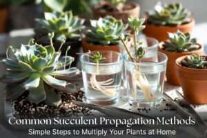 common succulent propagation methods
