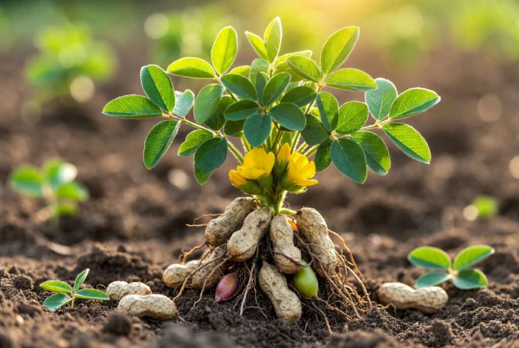 do peanuts grow on trees