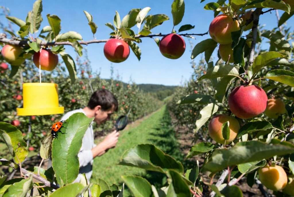 integrated pest management in fruit orchards