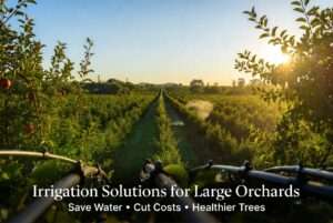 irrigation solutions for large orchards