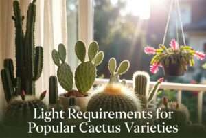 light requirements for popular cactus varieties