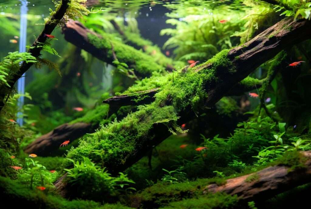 moss planted tank
