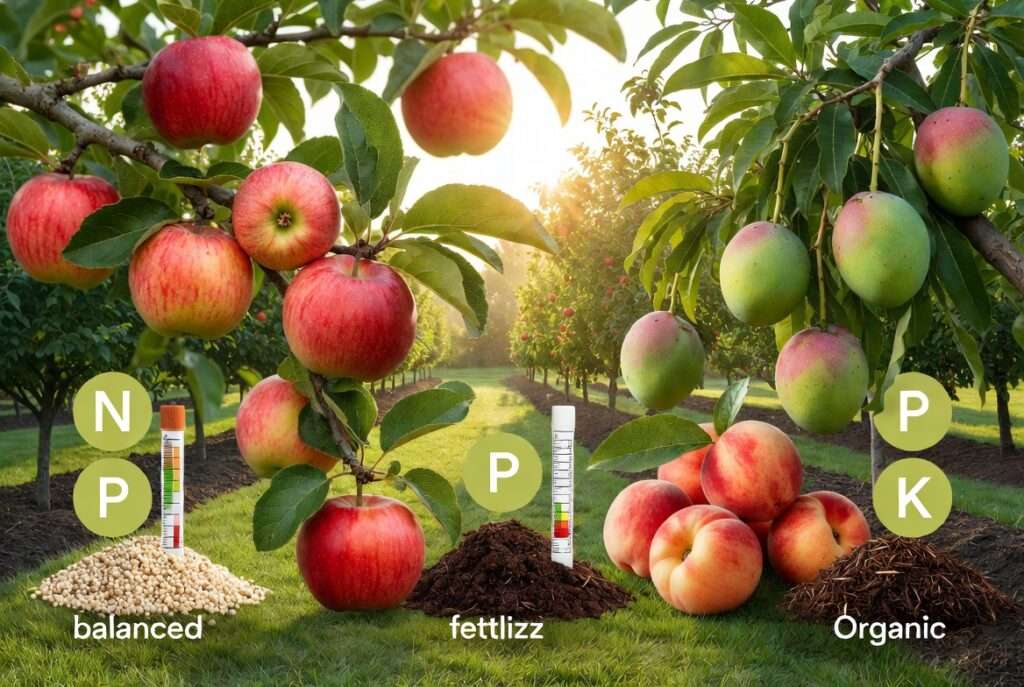 orchard fertilization schedules by species