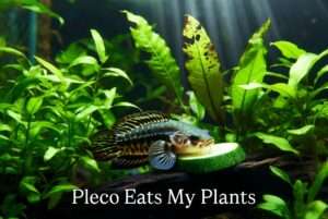 pleco eats my plants