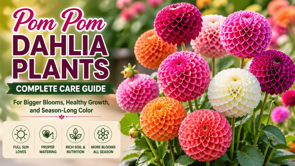 pom pom dahlia plants