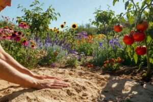 sand ability to support plant growth