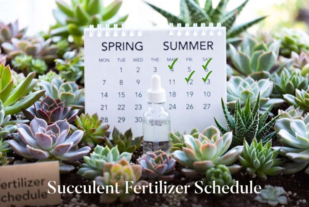 succulent fertilizer schedule