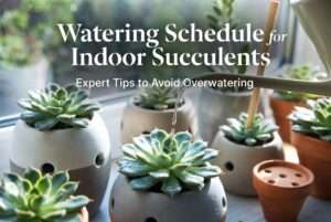 watering schedule for indoor succulents