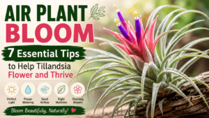 air plant bloom
