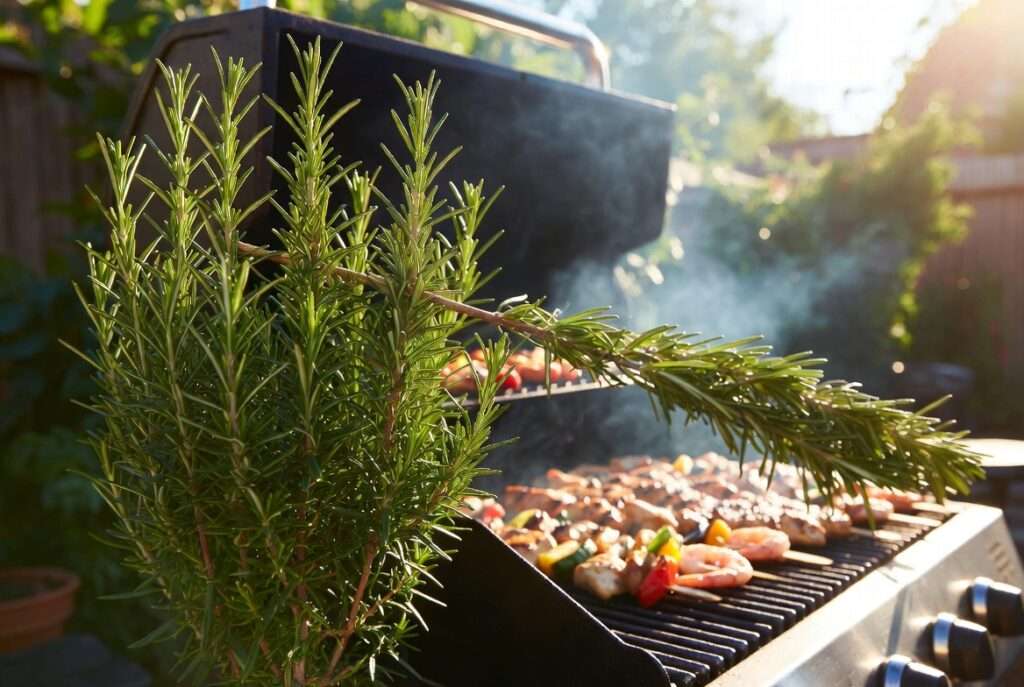 bbq rosemary plant