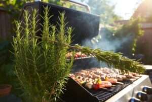 bbq rosemary plant