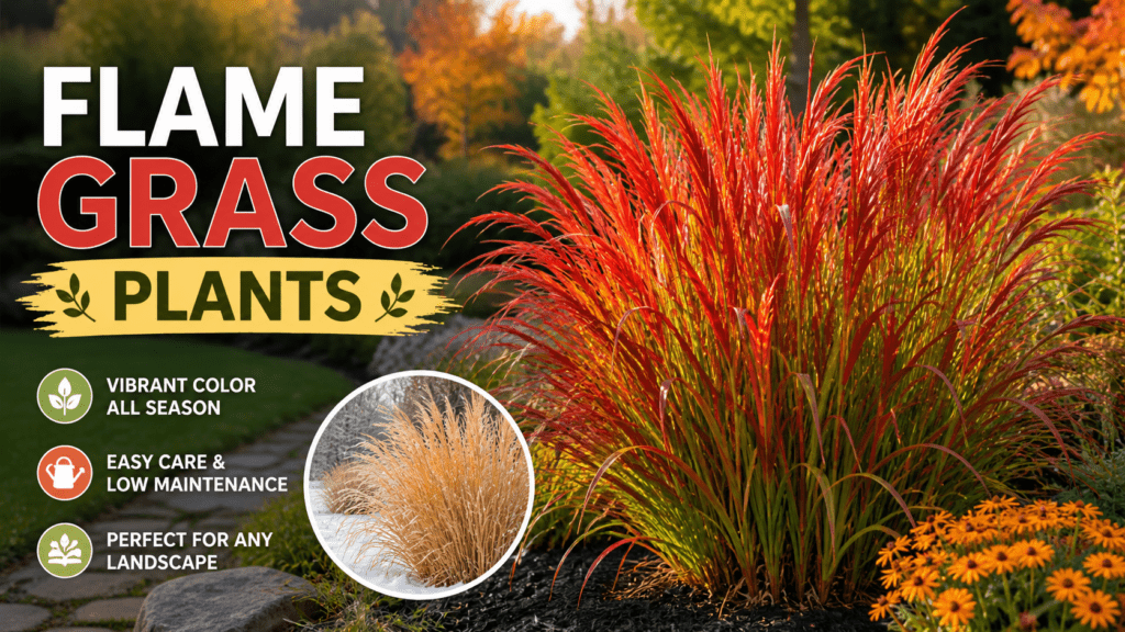 flame grass plants